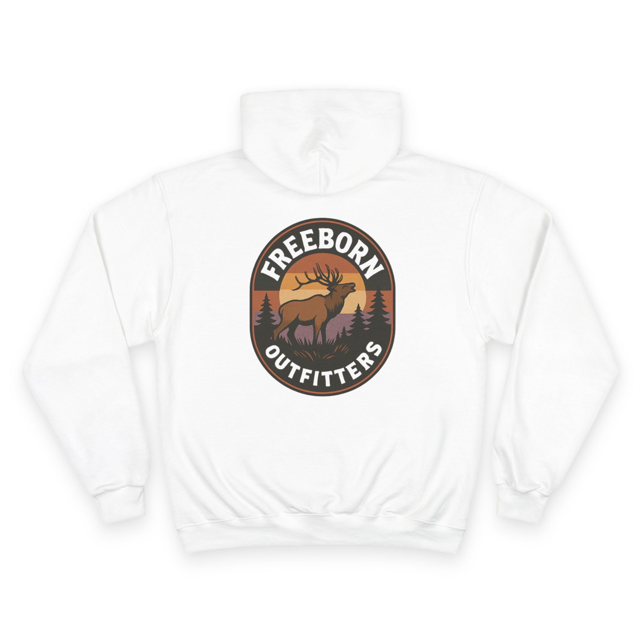 Freeborn Outfitters Sunset Elk Hoodie