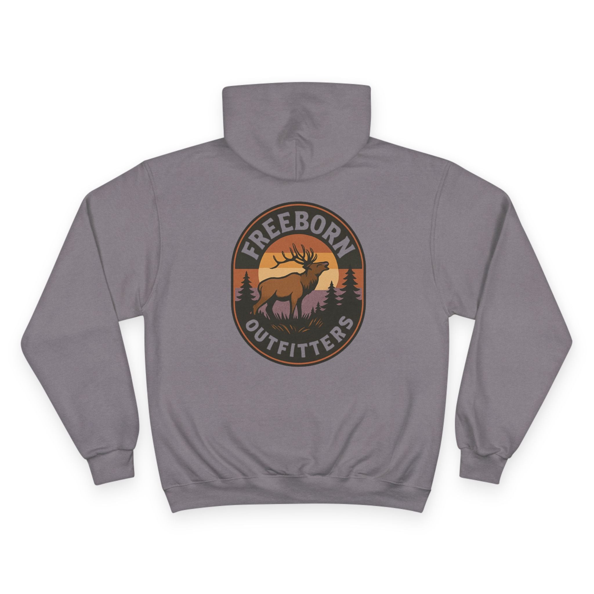 Freeborn Outfitters Sunset Elk Hoodie