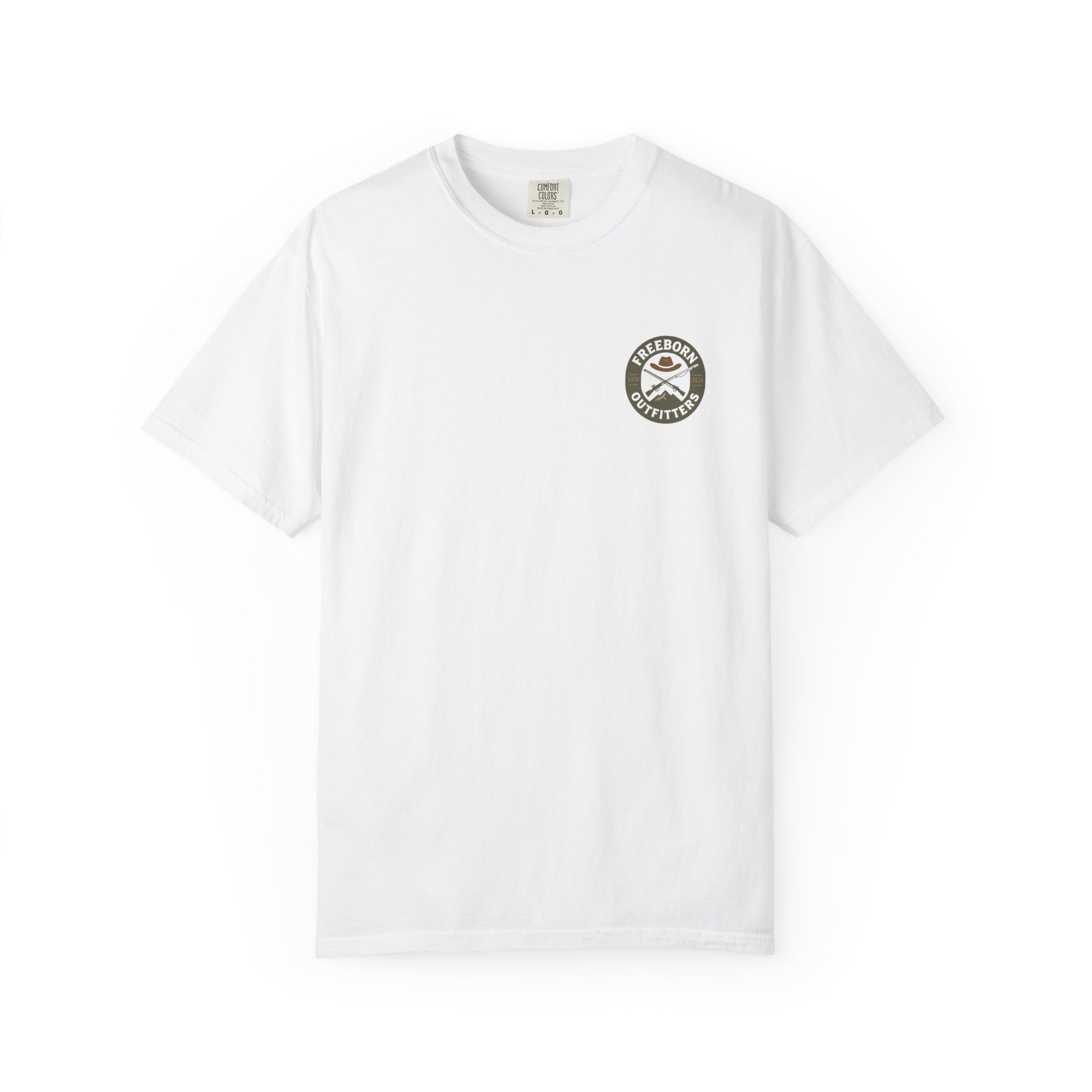 Freeborn Outfitters Green Logo Tee