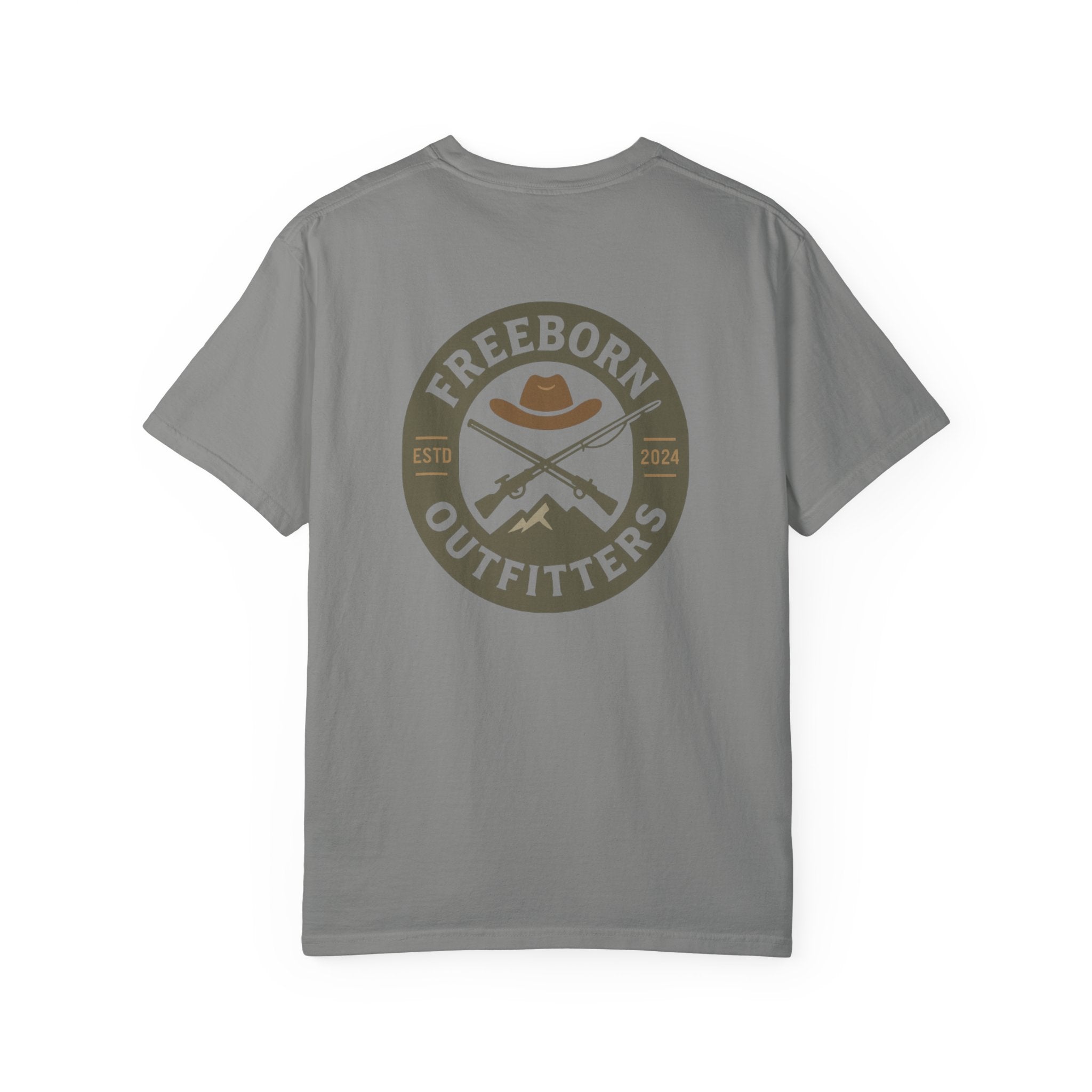 Freeborn Outfitters Green Logo Tee