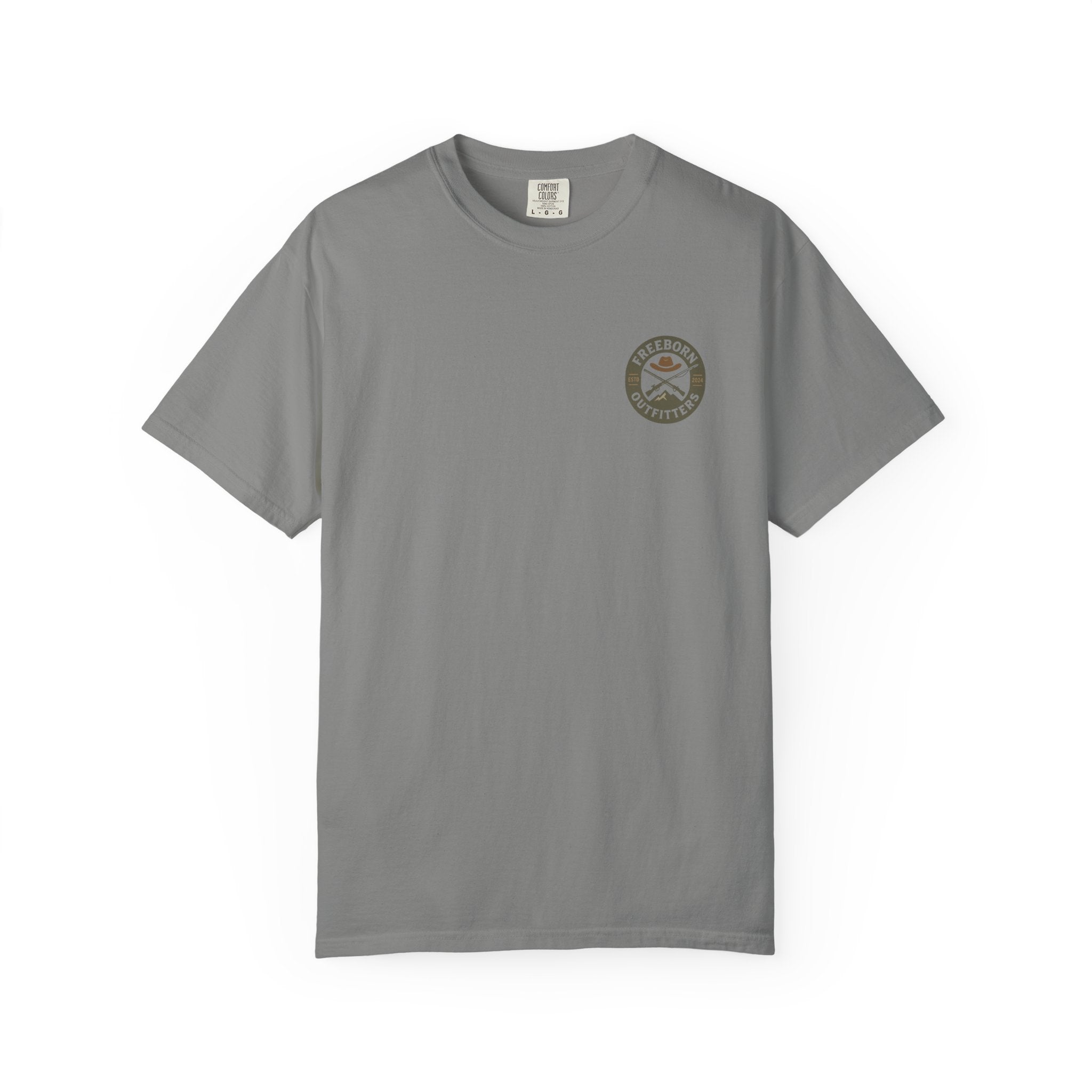 Freeborn Outfitters Green Logo Tee