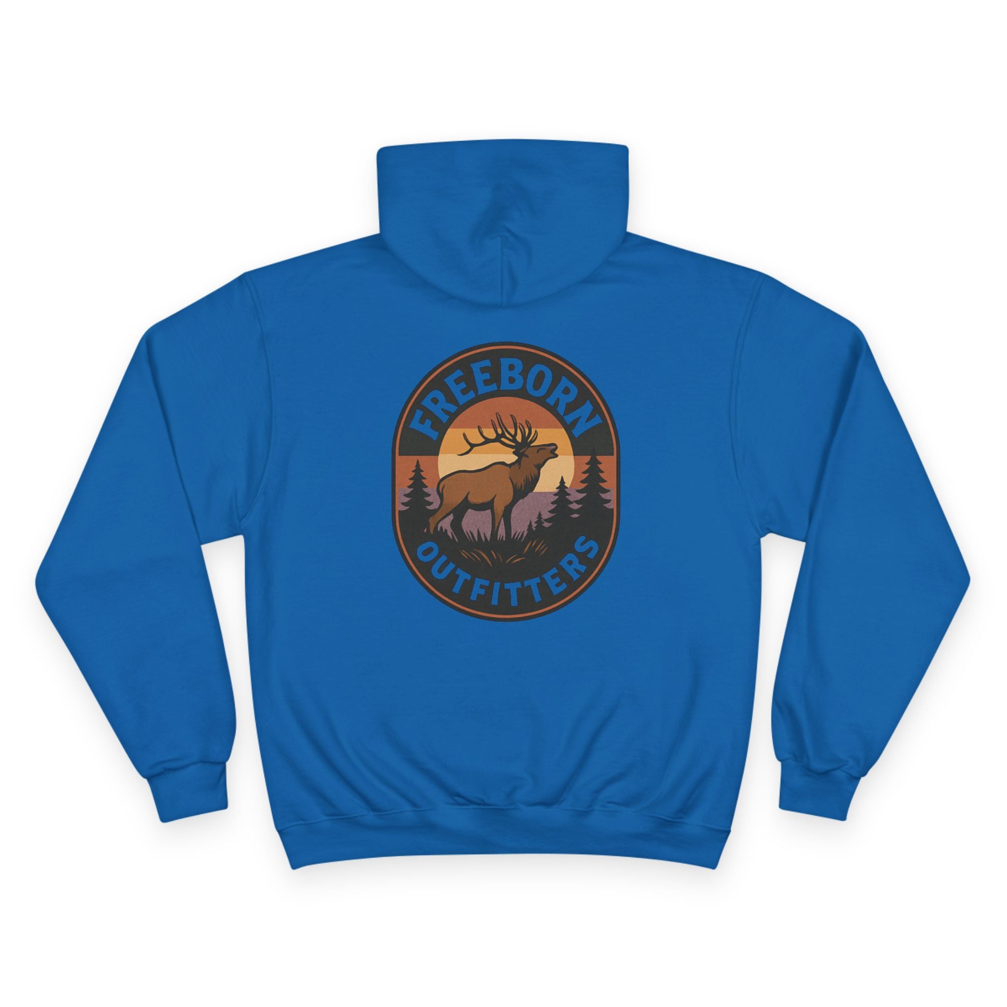 Freeborn Outfitters Sunset Elk Hoodie