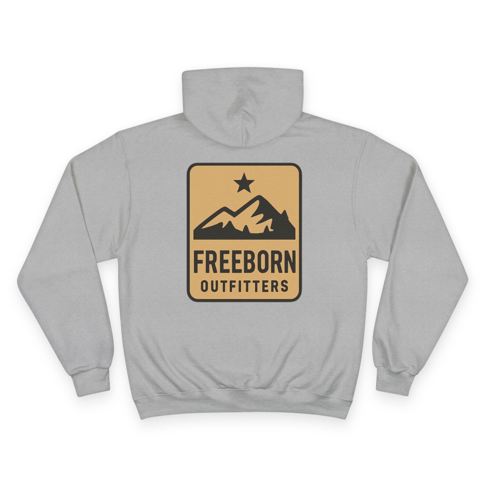 Freeborn Outfitters Green Logo Hoodie