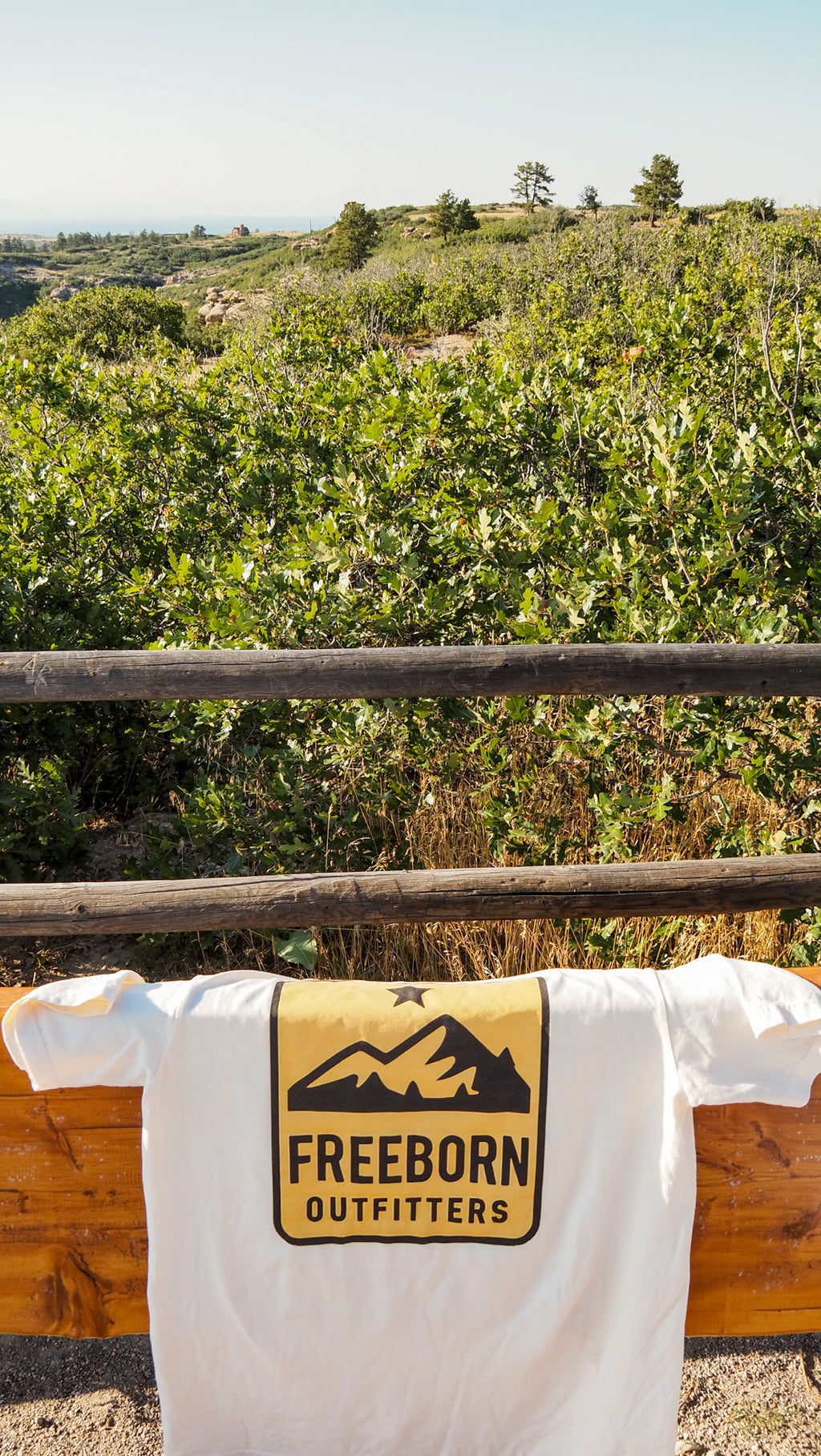 Freeborn Outfitters Graphic Mountain Star Tee