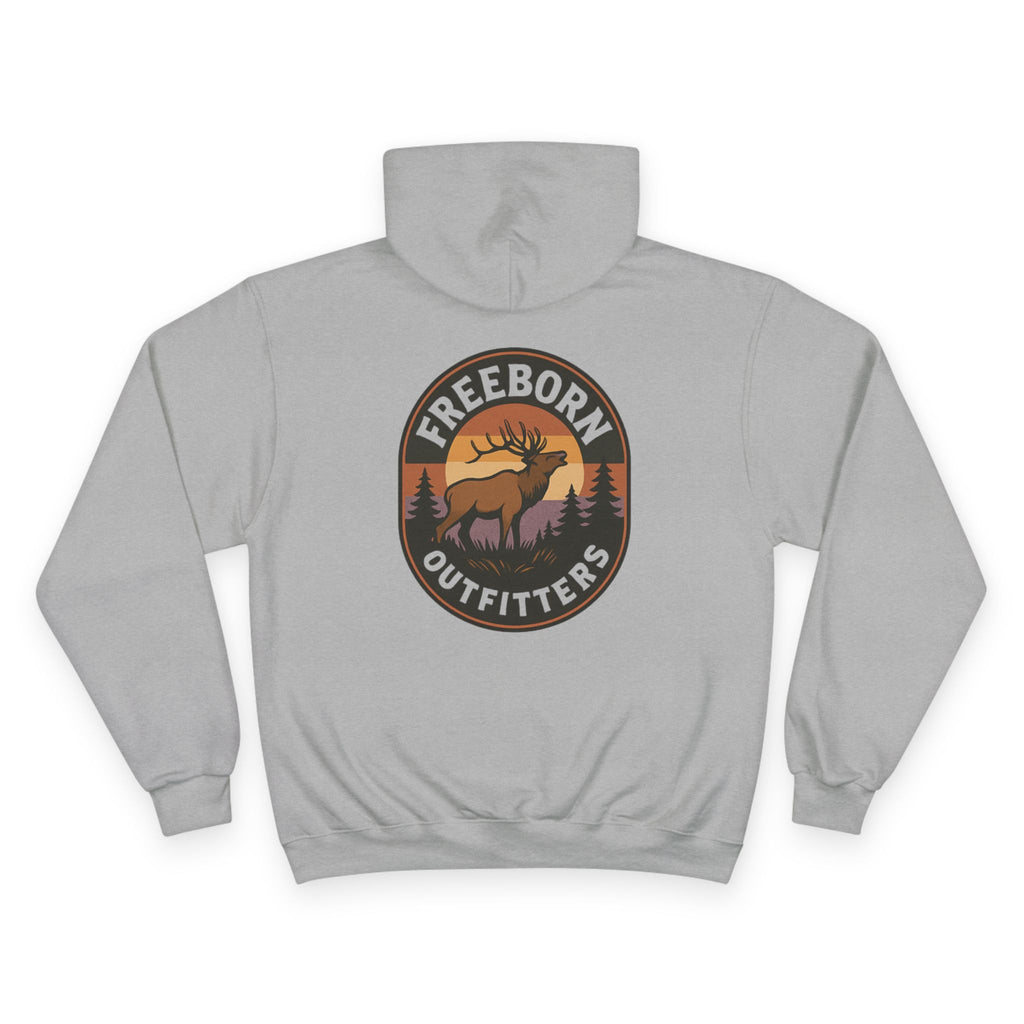 Freeborn Outfitters Sunset Elk Hoodie
