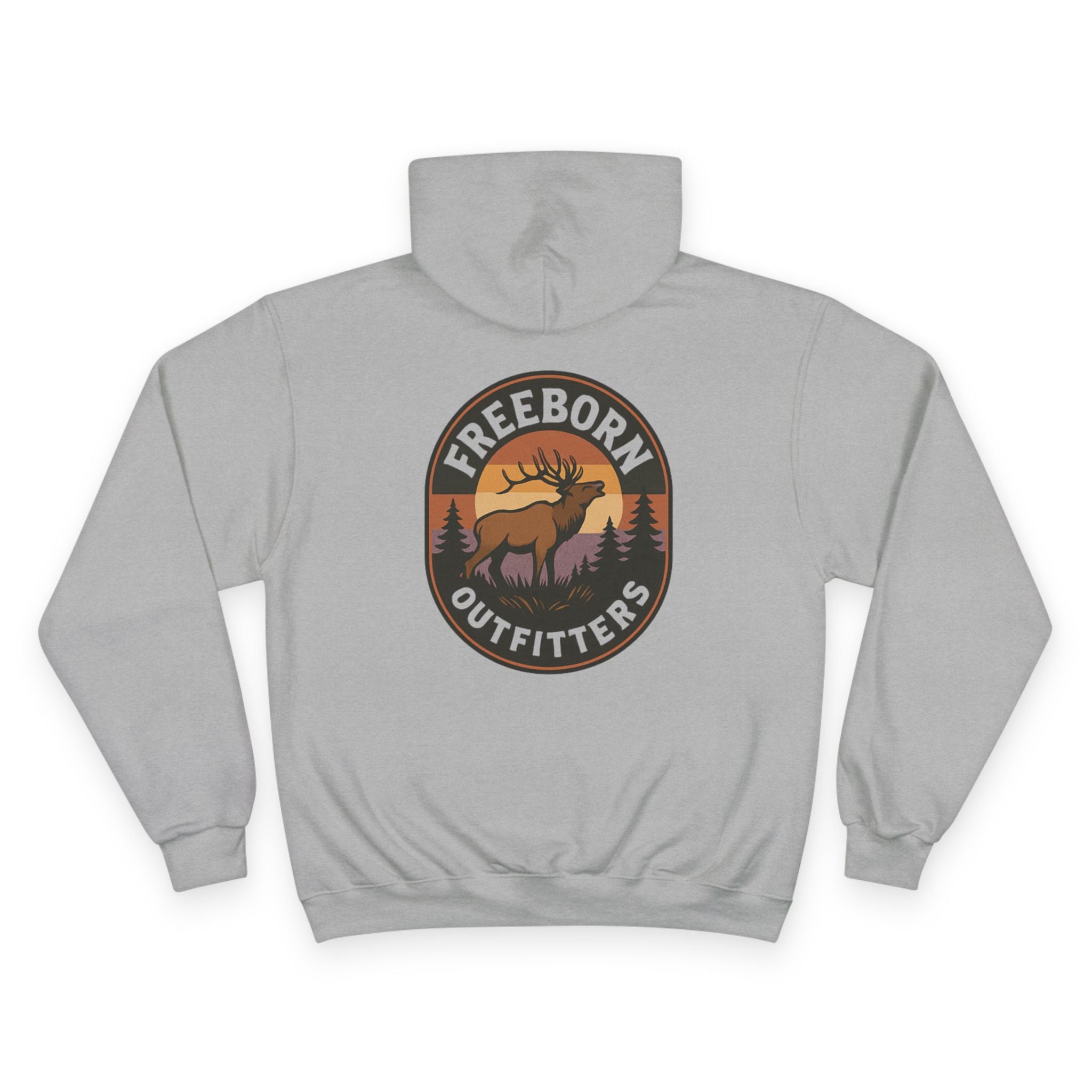 Freeborn Outfitters Sunset Elk Hoodie