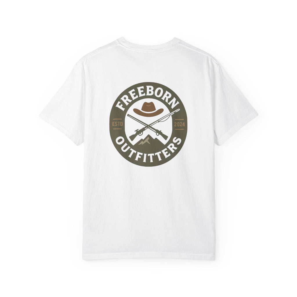 Freeborn Outfitters Green Logo Tee
