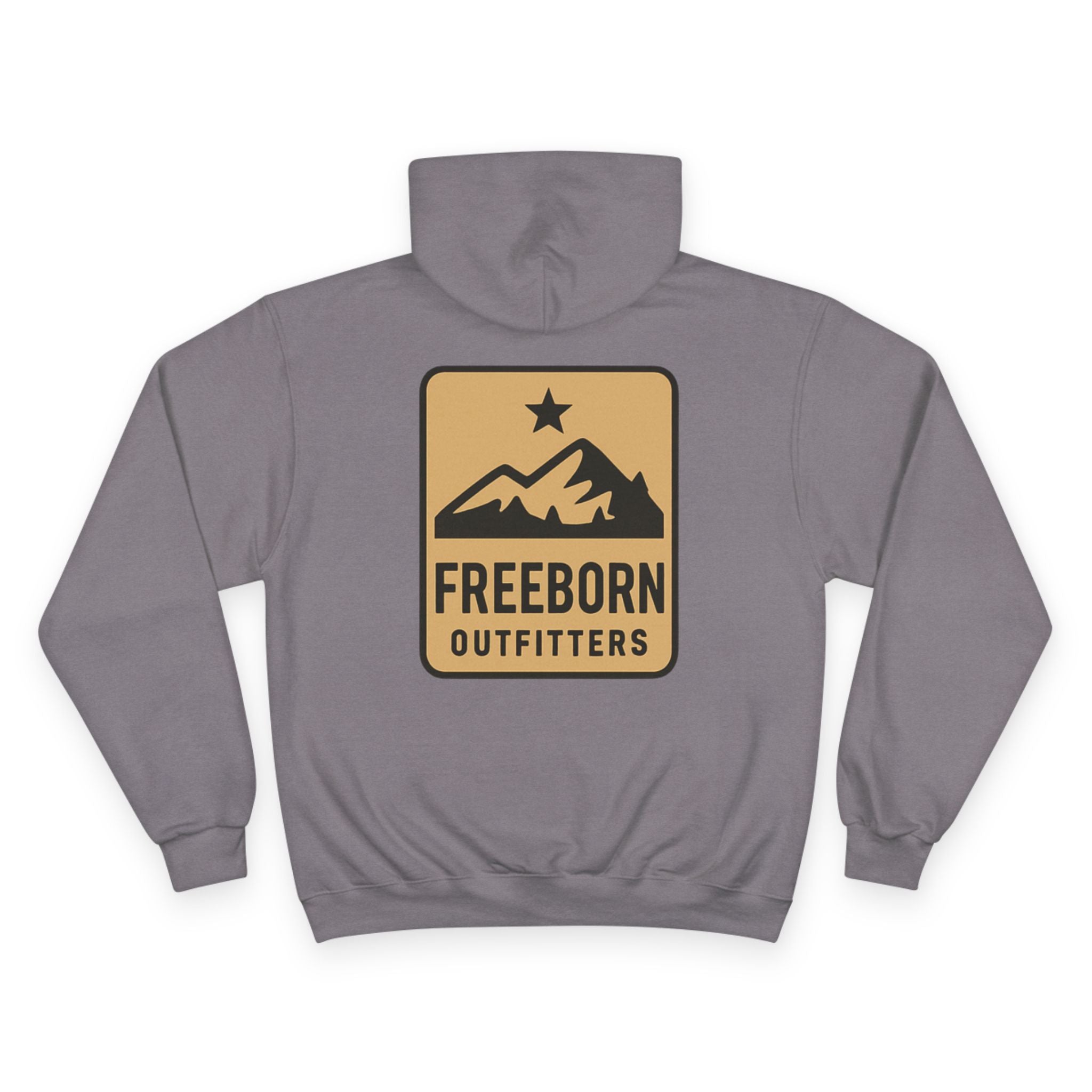 Freeborn Outfitters Green Logo Hoodie